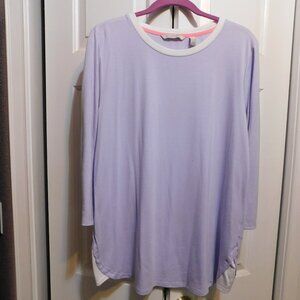 Isaac Mizrahi Lavender Tunic Sz L